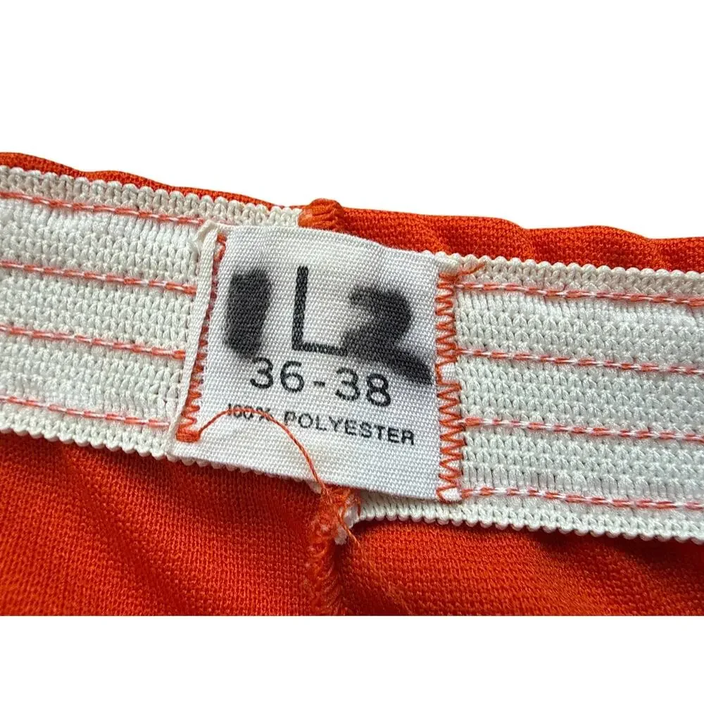 Vintage Gym Shorts in Orange BSU Volleyball Size Medium